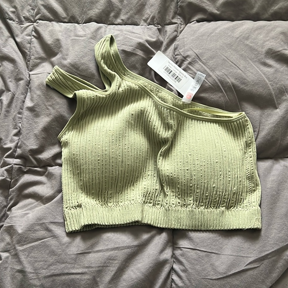 Lauriebelles one strap sports bra NWT